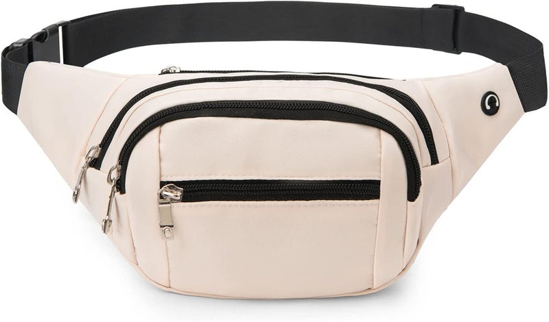 DAITET Crossbody Fanny Pack for Men&Women,Large Waist Bag & Hip Bum Bag with Adjustable Strap for Outdoors Workout Traveling Casual Running Hiking Cycling - Image 1